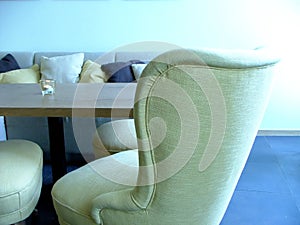 Blue lounge photo
