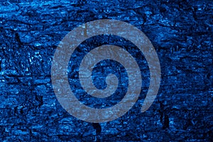 blue macro photo of coal, texture background