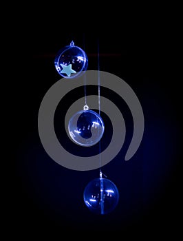 Blue magic balls photo