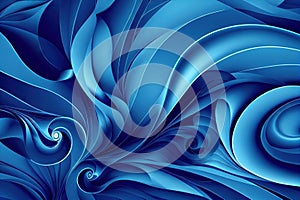 Blue marble acrylic seamless pattern with water wave and swirl texture. Abstract fluid art acrylic background.