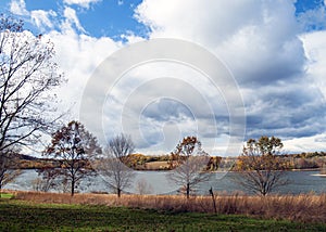 Blue Marsh Lake in Autumn