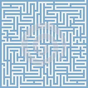 The blue maze