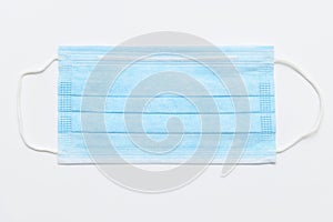Blue Medical Disposable Face Mask photo