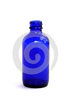 Blue Medicine Bottle