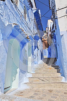 Blue medina of Chechaouen photo