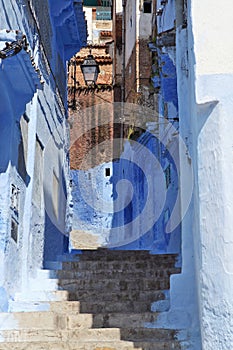 Blue medina of Chechaouen photo