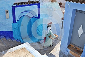 Blue medina of Chechaouen photo