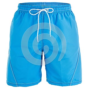 Blue men shorts for swimming