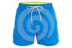 Blue men shorts for swimming