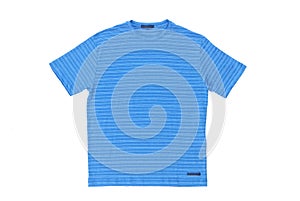 Blue mens t-shirt