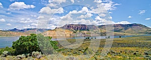Blue Mesa Reservoir in the Curecanti National Recreation Area in Southern Colorado photo