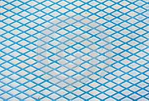 Blue metal lines background texture