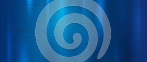 Blue metal texture background vector