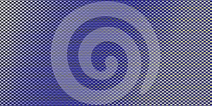 Blue metallic grid texture pattern for a seamless abstract background design.