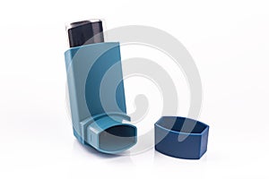 Blue Metered Dose Inhaler