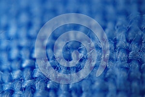 Blue micro fiber texture