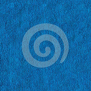 Blue Microfiber. Seamless Texture.