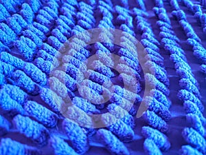 Blue Microfiber Texture
