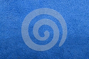 Blue microfiber texture.