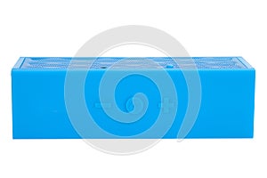 Blue mini portable speaker