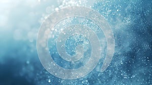 Blue Minimalistic abstract background for productbackground grainy glowing blue light on ,Generative AI Illustration