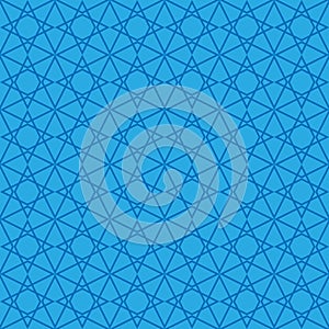 Blue modern rhomb pattern, vector illustration