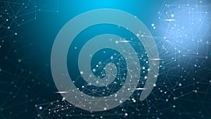 Blue modern sci-fi raster background