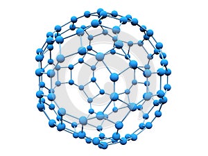 Blue molecule