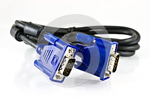 Blue monitor connector