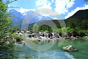 Blue moon valley,Lijiang, China