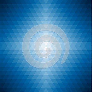 Blue mosaic background