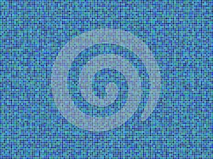 Blue Mosaic Background