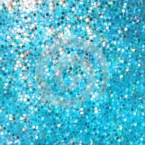 Blue mosaic background. EPS 8