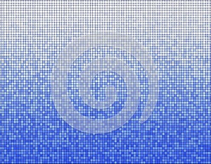 Azul mosaico patrón 