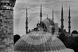 Blue Mosk in Istanbul photo