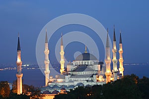 Blue mosque photo