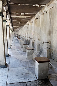 Blue Mosque Ablution Taps