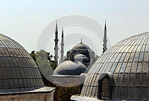 Blue Mosque from Aya Sofia
