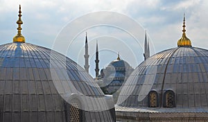 Blue Mosque dome-Istanbul,Turkey