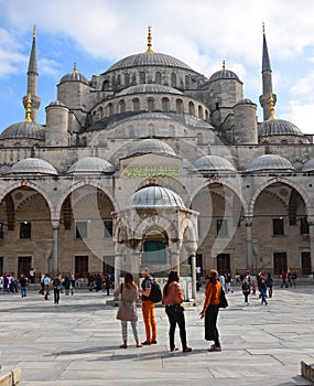 Blue Mosque dome-Istanbul,Turkey