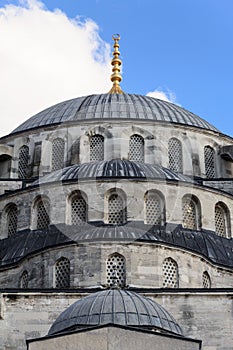 The Blue Mosque Domes
