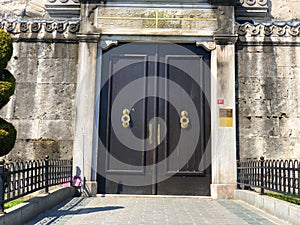 Blue mosque and Hagia Sophia Museum / istanbul historical city photo