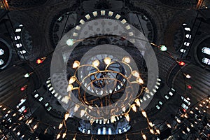 Blue mosque interior