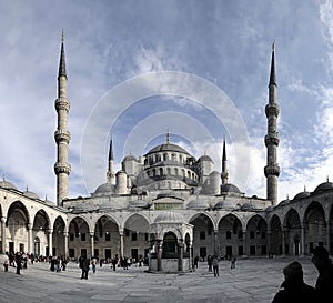 Blue mosque in istanbul