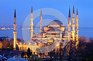 Blue mosque Istanbul photo