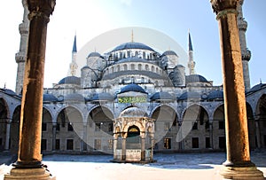 Blue mosque in Istanbul