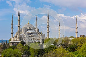 The Blue Mosque in Istanbul, Turkey