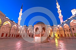 Blue Mosque of Istanbul in Turkey