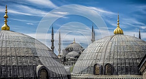 Blue mosque in istanbul,Turkey