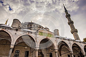 The Blue Mosque Istanbul, Turkey. Sultanahmet Camii